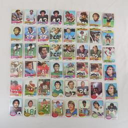 160+ 1974-78 Football Cards