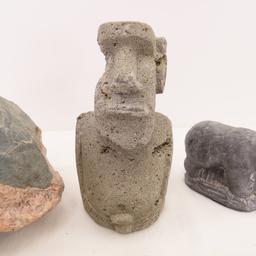 Stones, Fossils, Arrowhead and Stone Figures