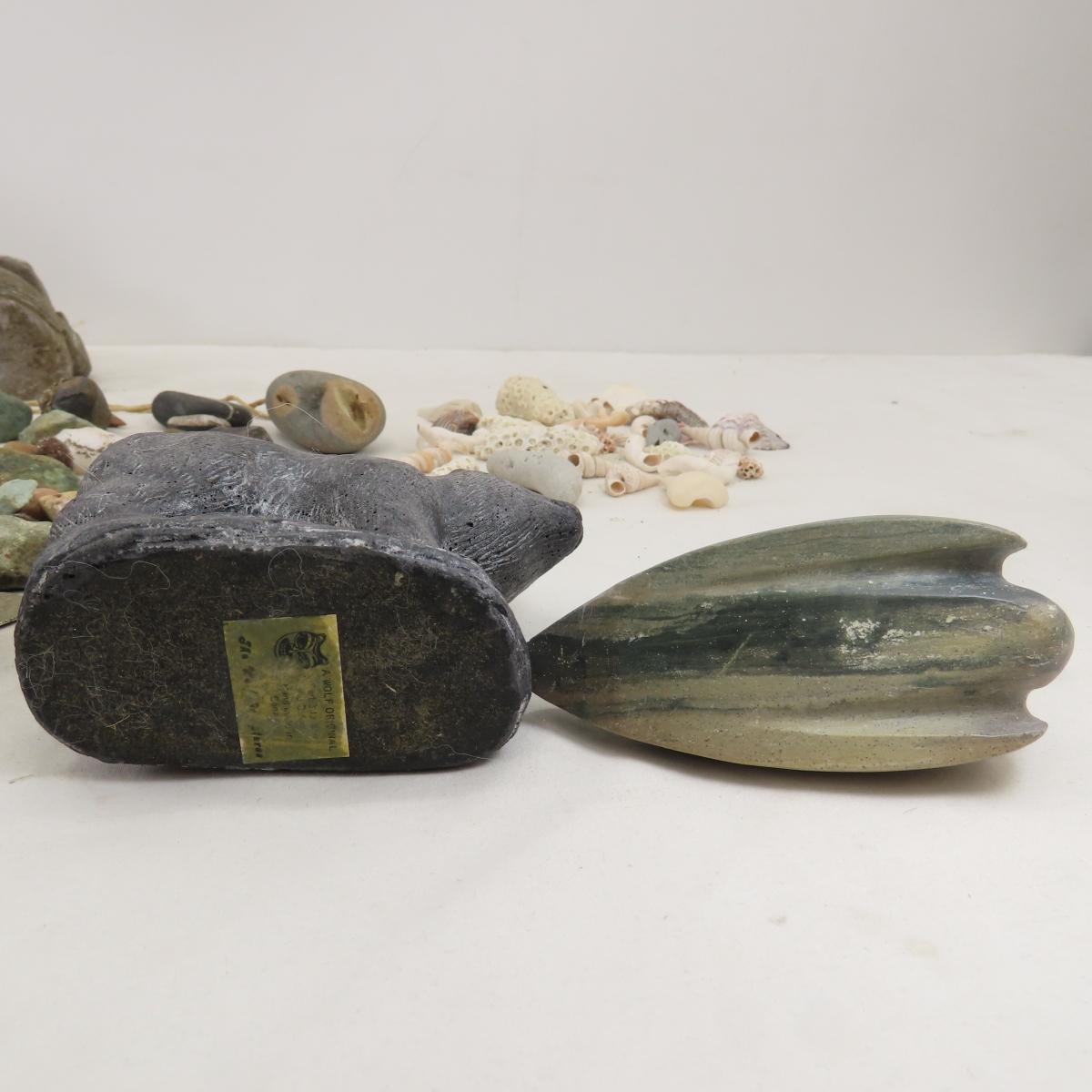 Stones, Fossils, Arrowhead and Stone Figures