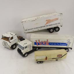 ERTL Zenith & Nylint Pillsbury Semi Trailers