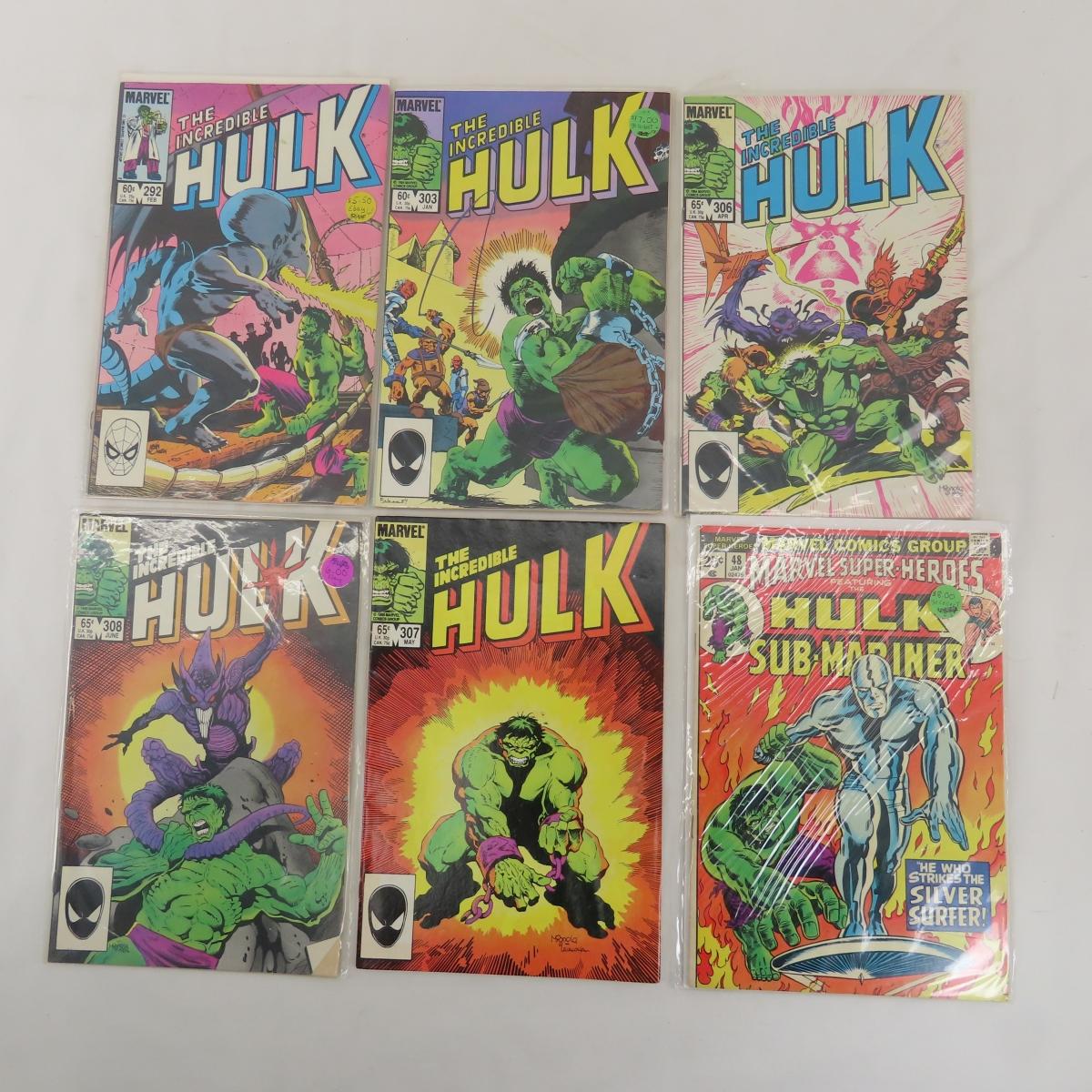 29 Vintage Hulk Comic Books 20¢ - $1