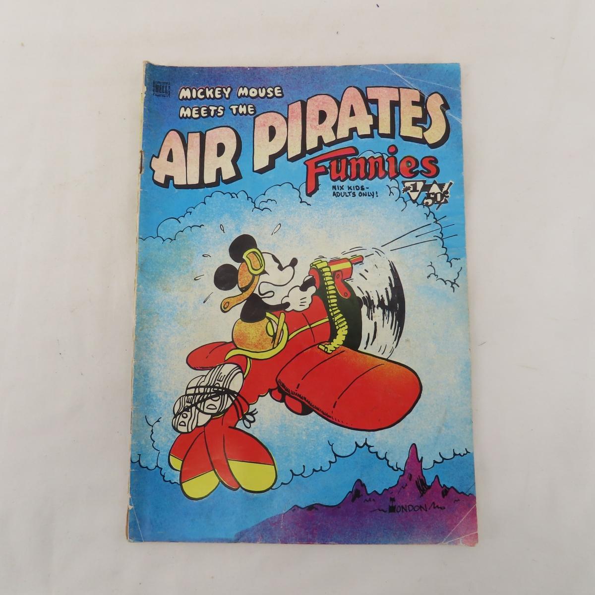 Mickey Mouse Meets the Air Pirates Funnies #1