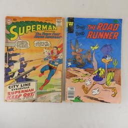 10 vintage comics 10-40 cent covers