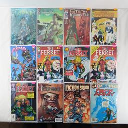97 Assorted F Comics Fallen Angel, The Fly, Fury
