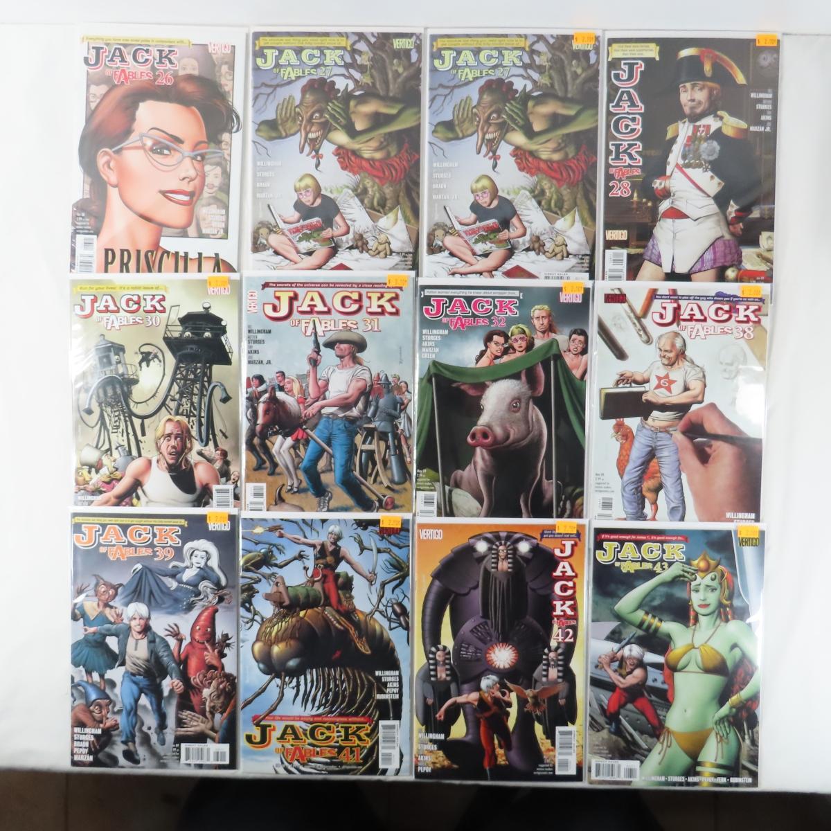 164 Assorted H-J Comics Hero Night, Jack Fables