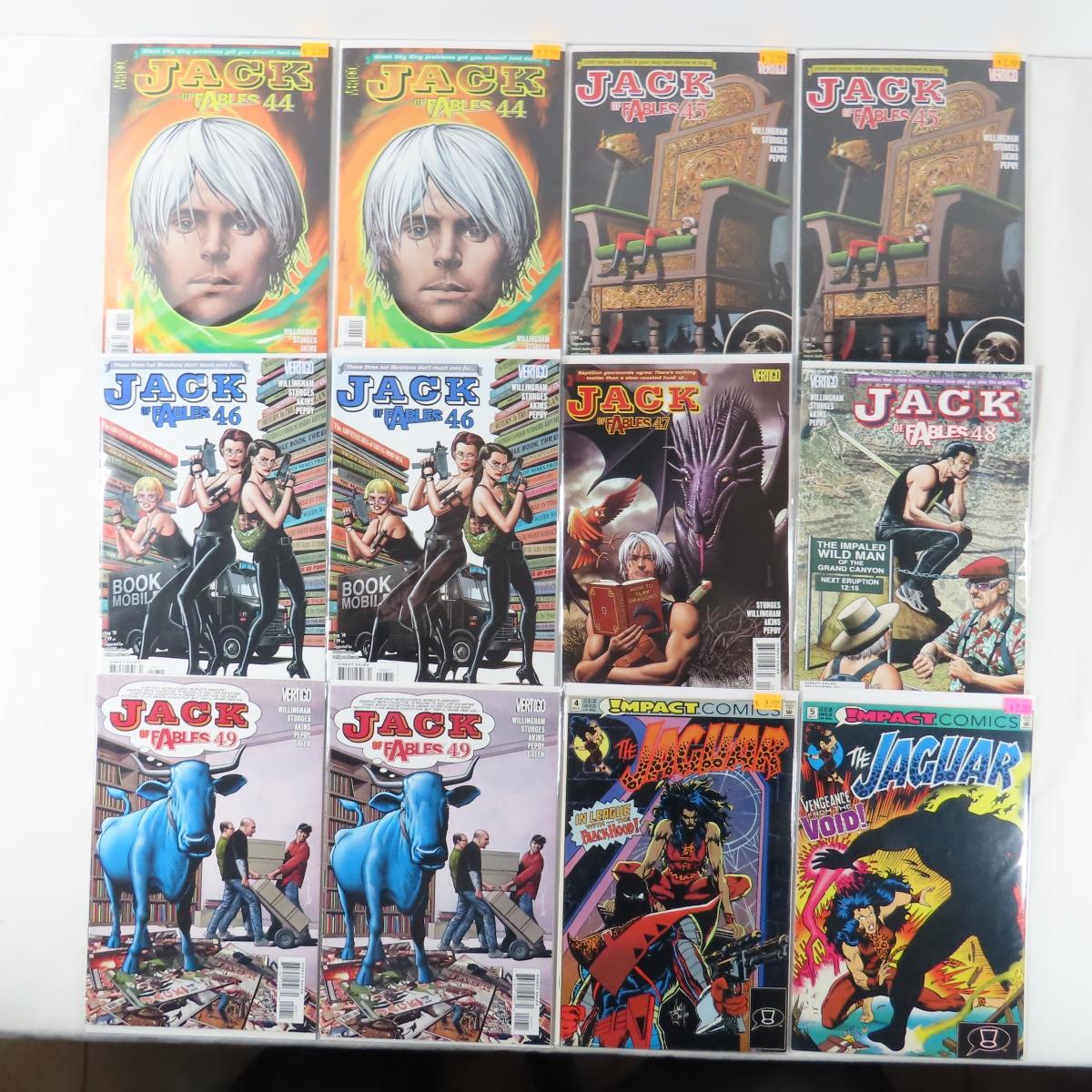 164 Assorted H-J Comics Hero Night, Jack Fables