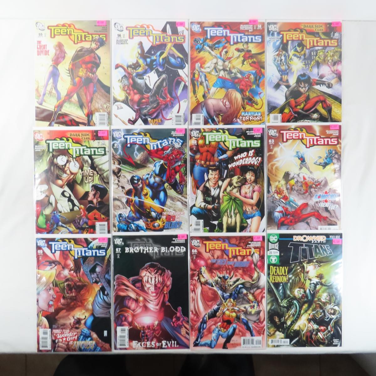 130+ DC Comics Teen Titans, Warlord, Wonder Woman