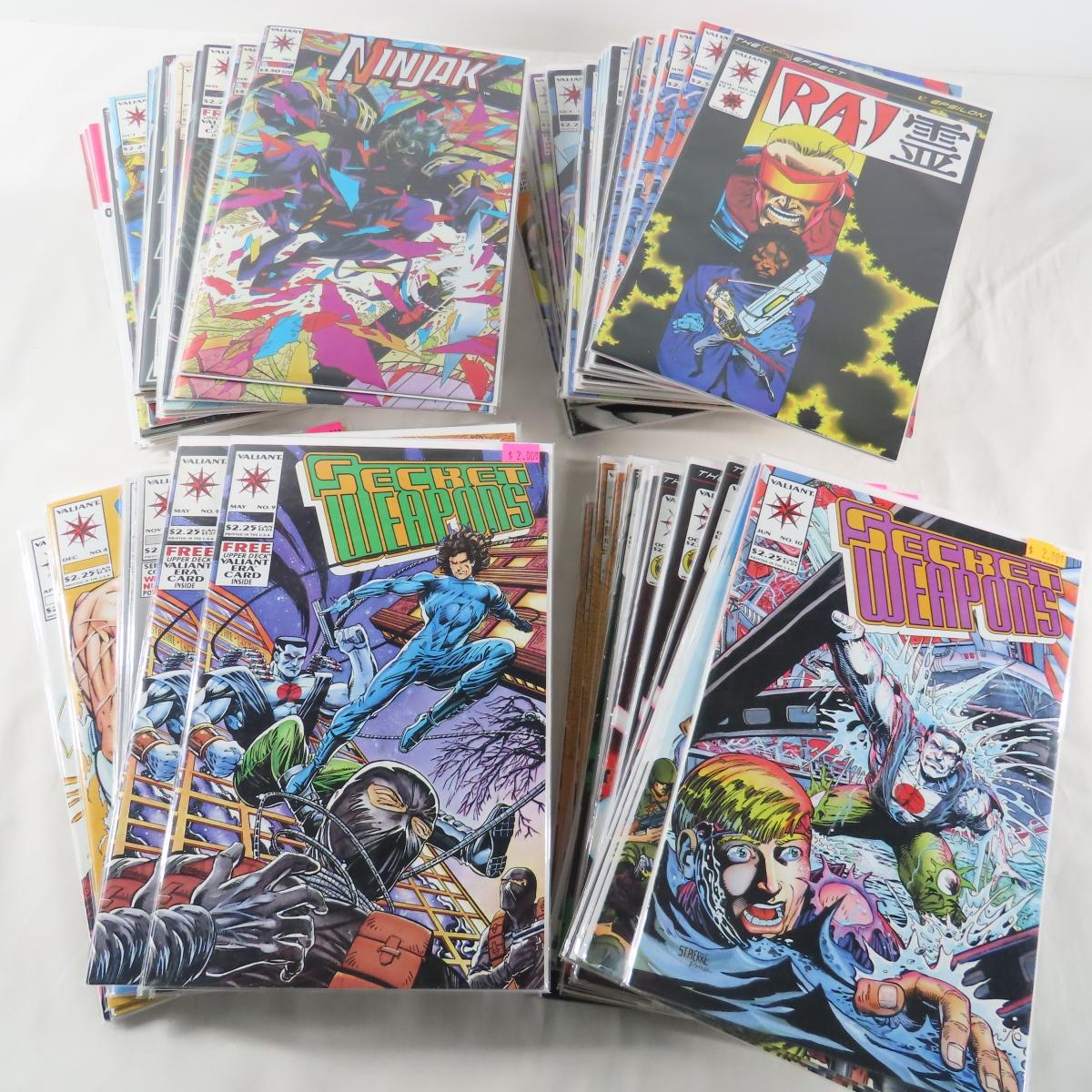 92 Valiant Comics Ninjak, Secret Weapons