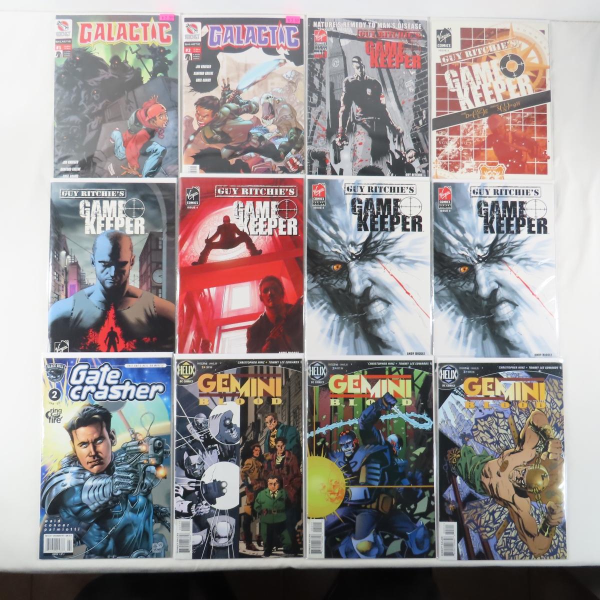 104 Assorted G Comics GI Joe, Grim Jack, Grendel