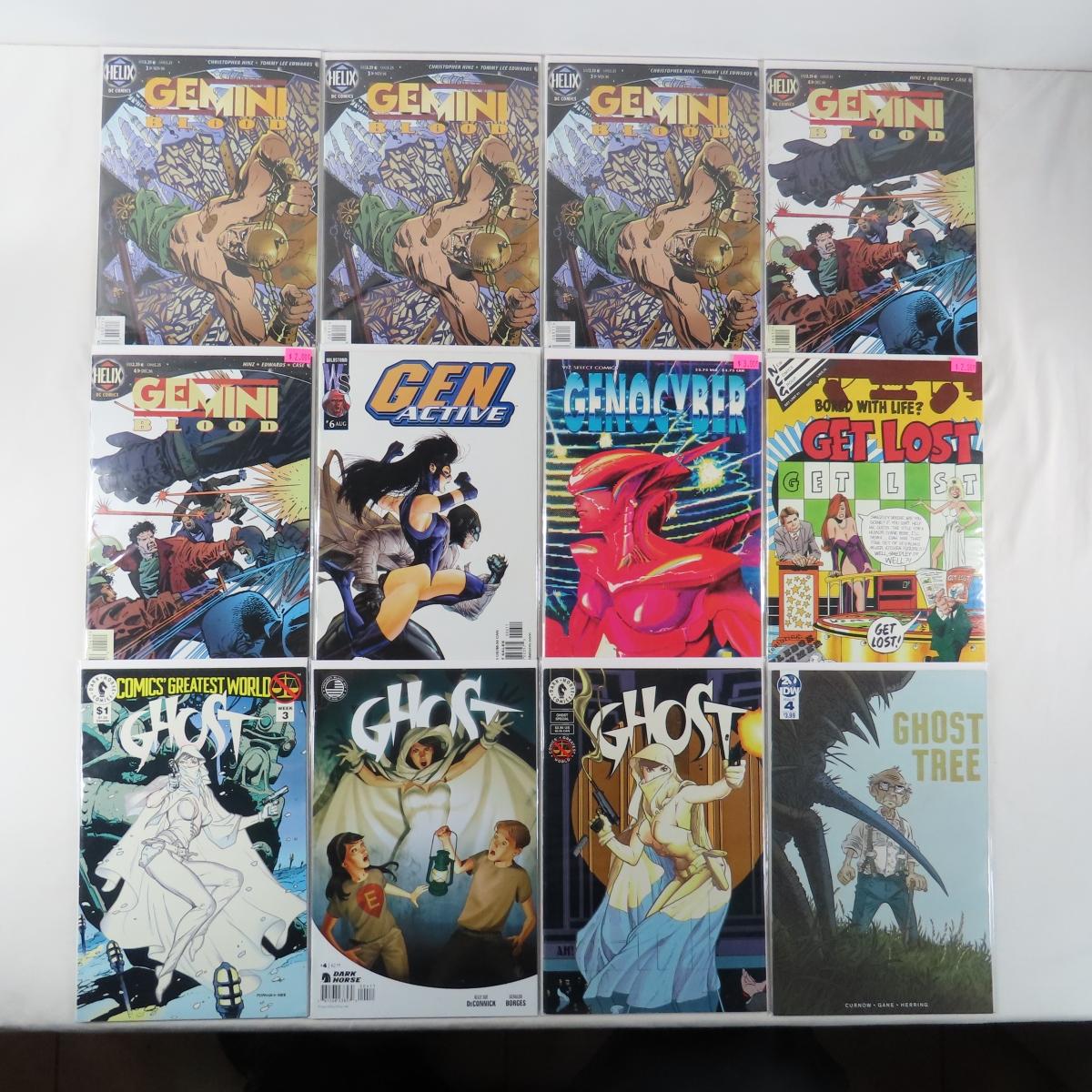 104 Assorted G Comics GI Joe, Grim Jack, Grendel