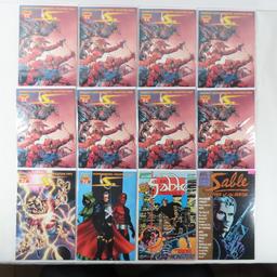 118 Assorted S Comics Sable, Scout, Scourge