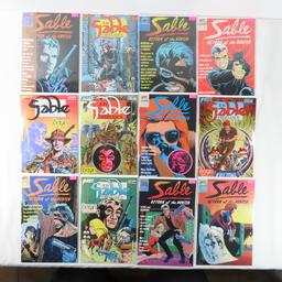 118 Assorted S Comics Sable, Scout, Scourge