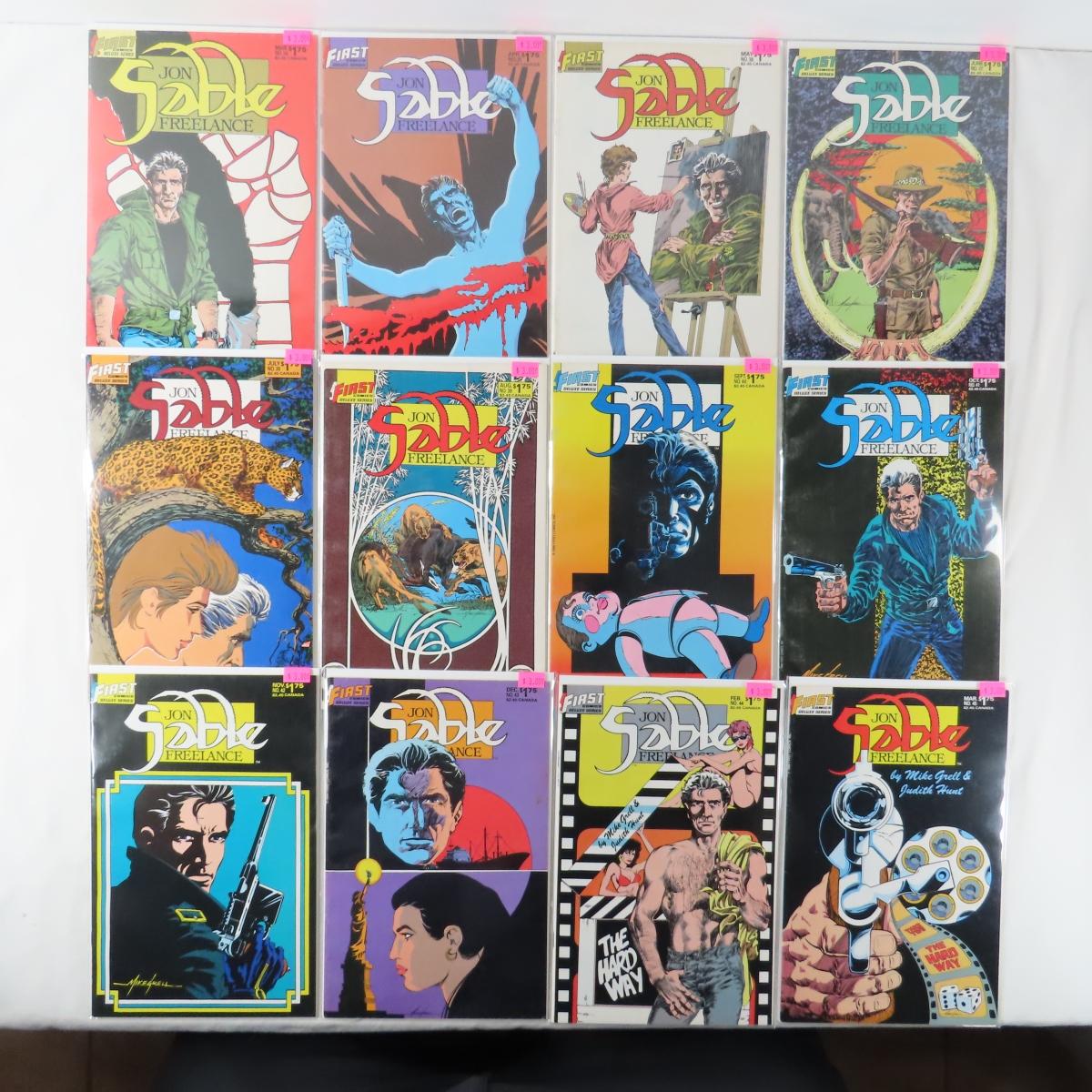 118 Assorted S Comics Sable, Scout, Scourge