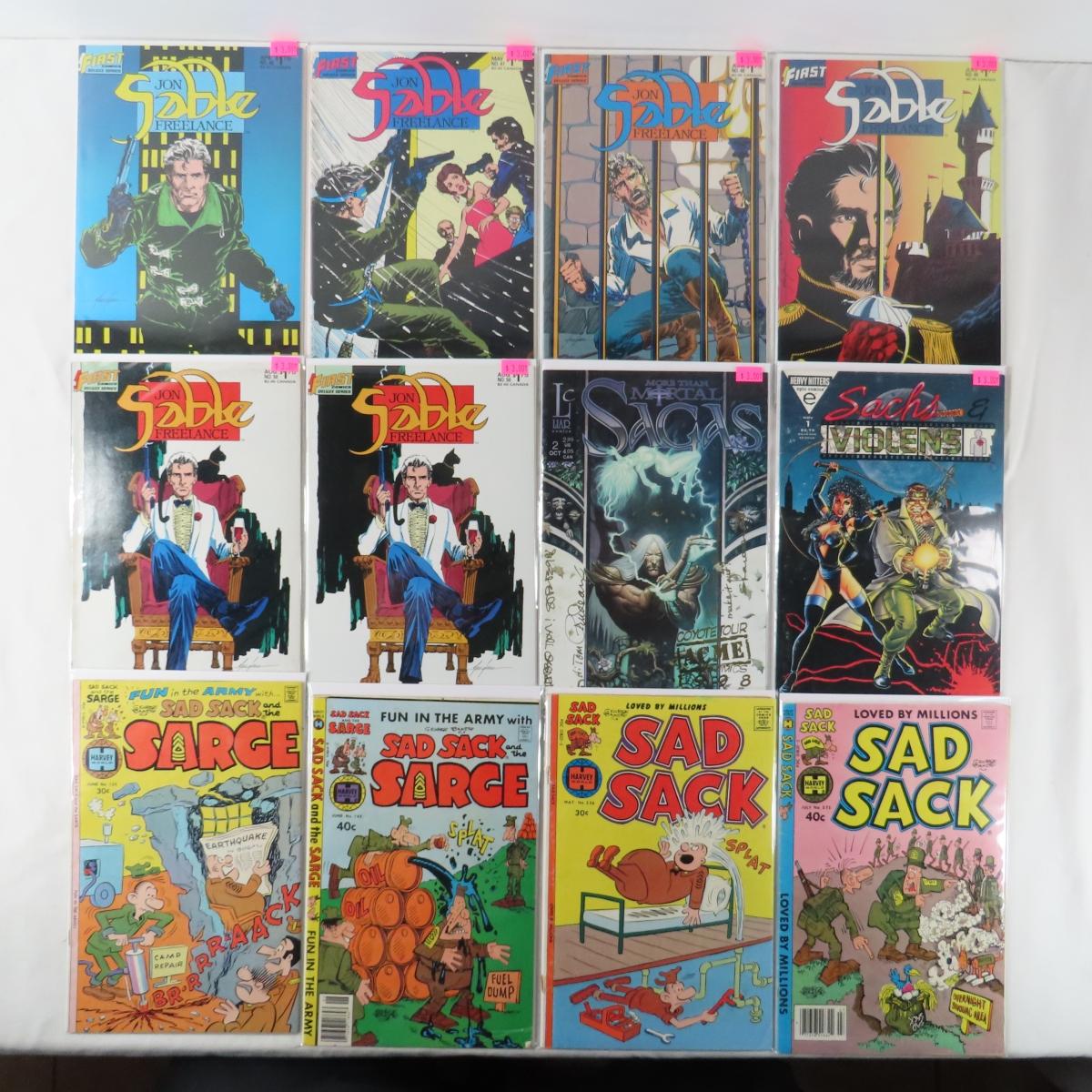 118 Assorted S Comics Sable, Scout, Scourge