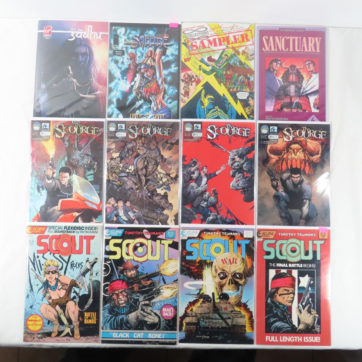 118 Assorted S Comics Sable, Scout, Scourge