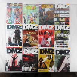 115 D Assorted Comics DMZ, Dragon Fire, Dreadstar