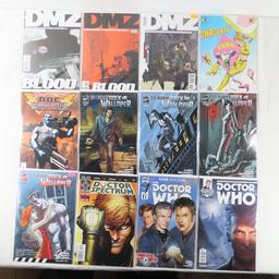 115 D Assorted Comics DMZ, Dragon Fire, Dreadstar