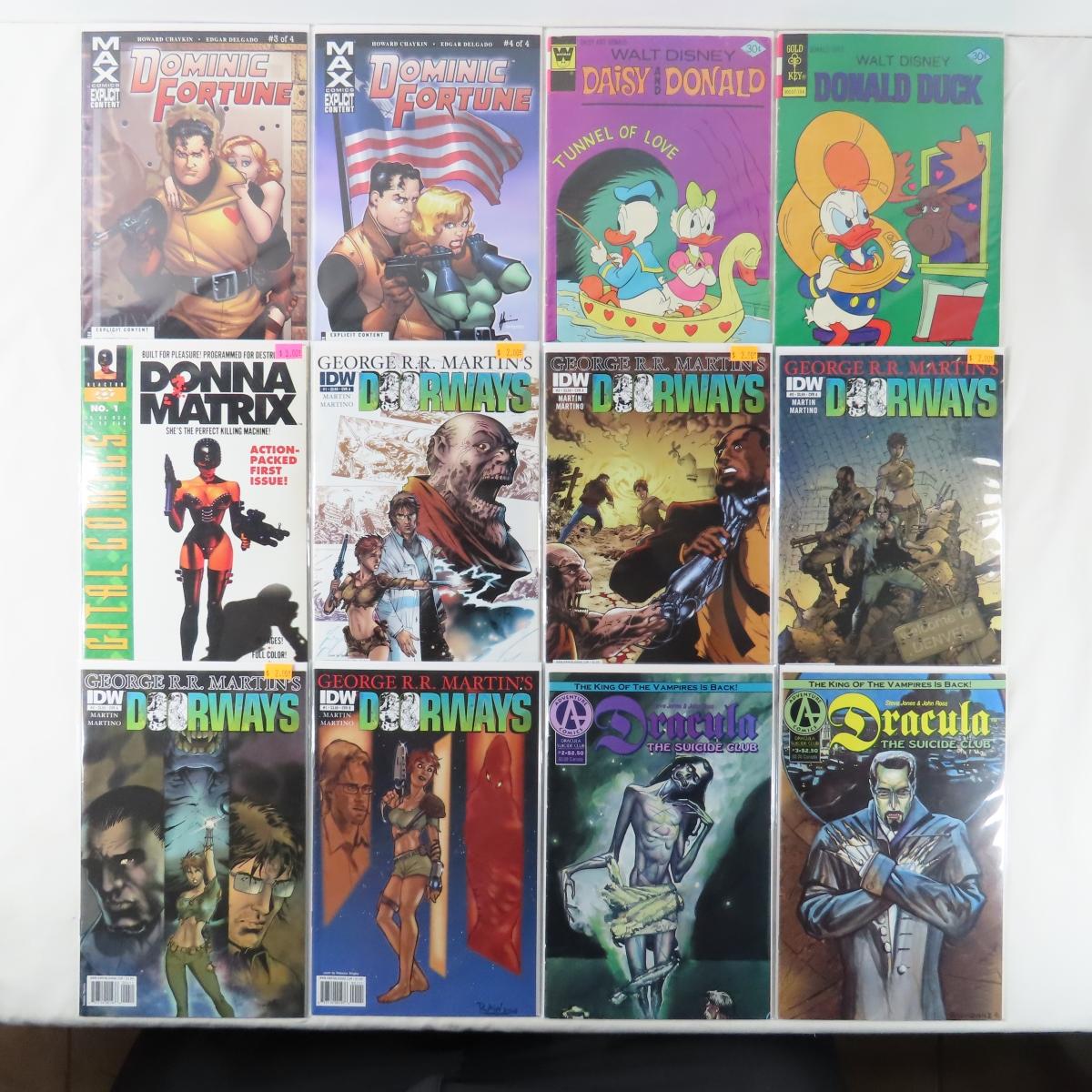 115 D Assorted Comics DMZ, Dragon Fire, Dreadstar