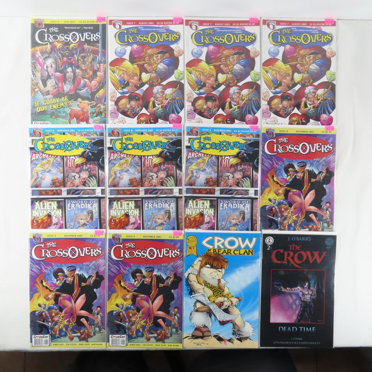 113 C/D Assorted Comics Comet, Crossovers, Danger