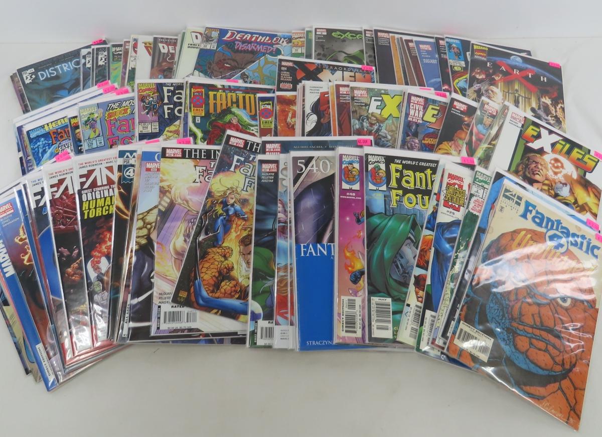 137 Marvel Comics D-F Defenders, Fantastic Four