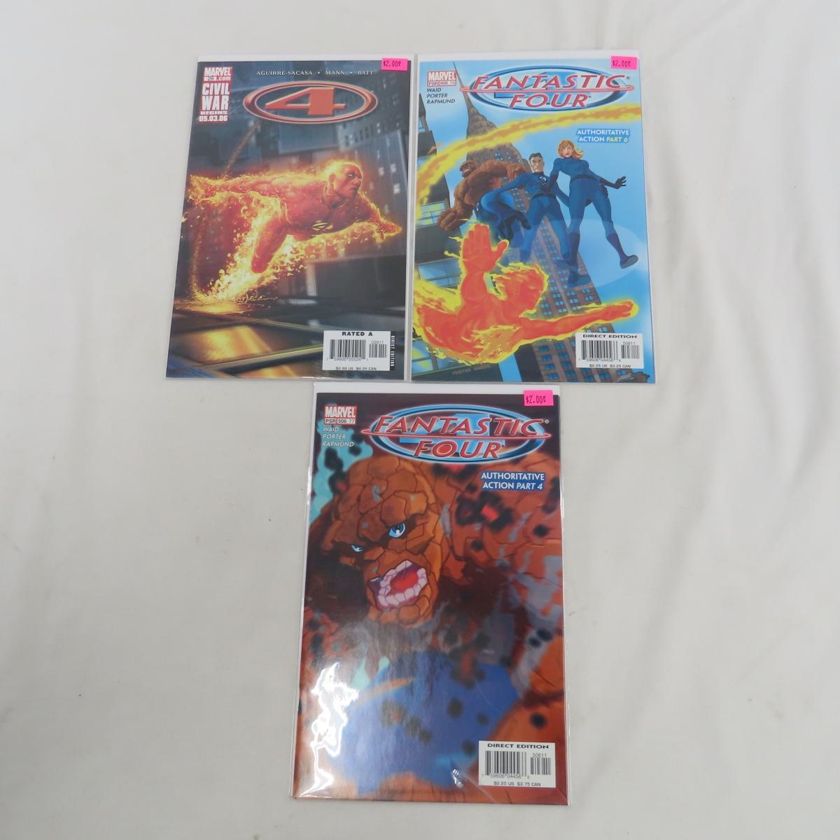 137 Marvel Comics D-F Defenders, Fantastic Four