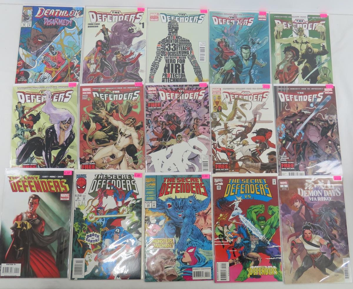 137 Marvel Comics D-F Defenders, Fantastic Four