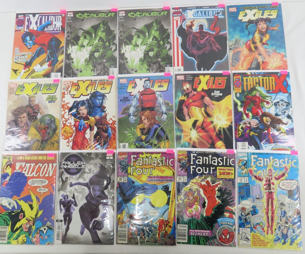 137 Marvel Comics D-F Defenders, Fantastic Four