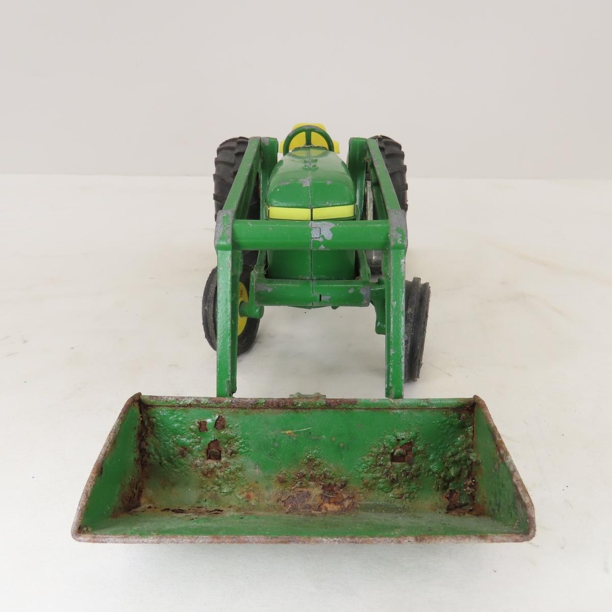 2 ERTL John Deere #584 with Front Loaders 1/16