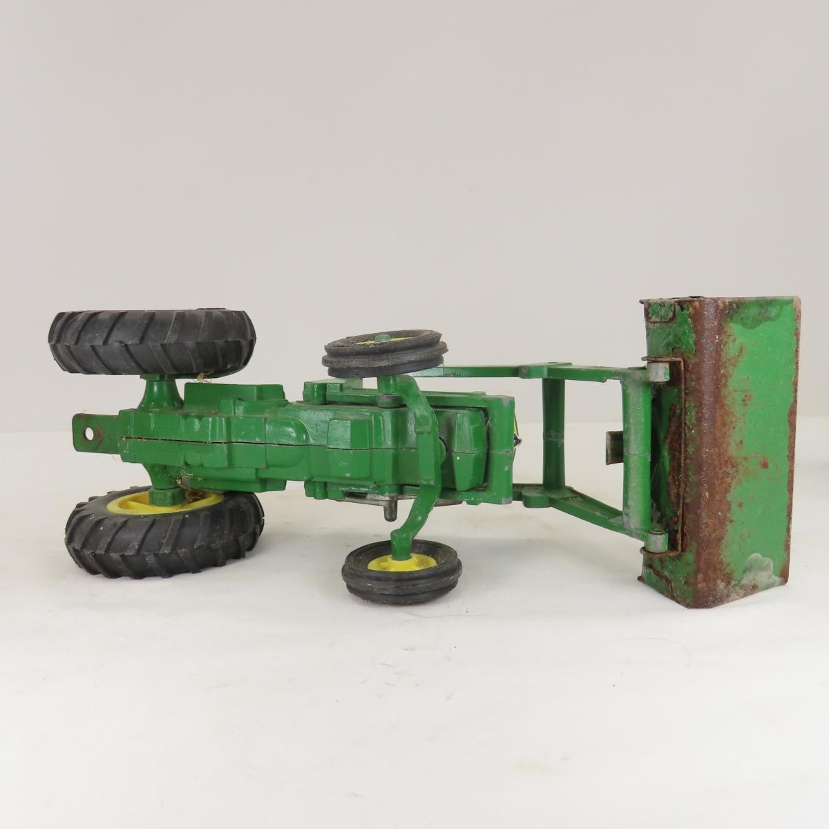 2 ERTL John Deere #584 with Front Loaders 1/16