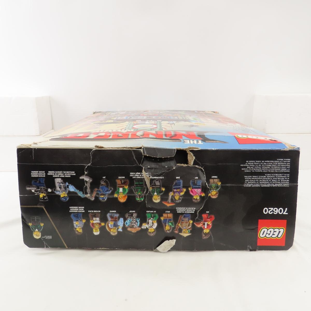 Lego The Ninjago Movie 70620 open box.
