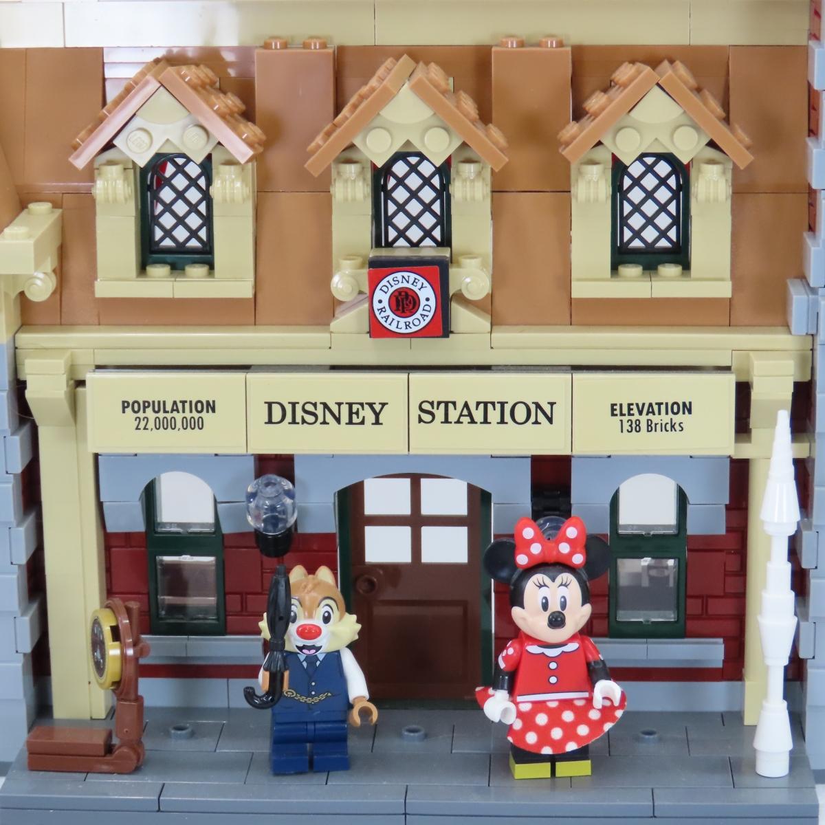 Lego Disney Train & station assembled