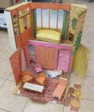 Vintage Barbie Dream House as Shown