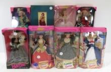 8  American Stories & Other Barbie Dolls in Box