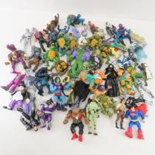 Collection of mixed action figures