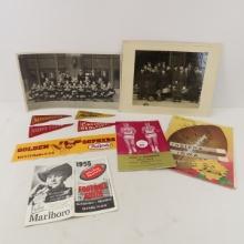 U of MN 1931 Football & 1937 Basketball Photos