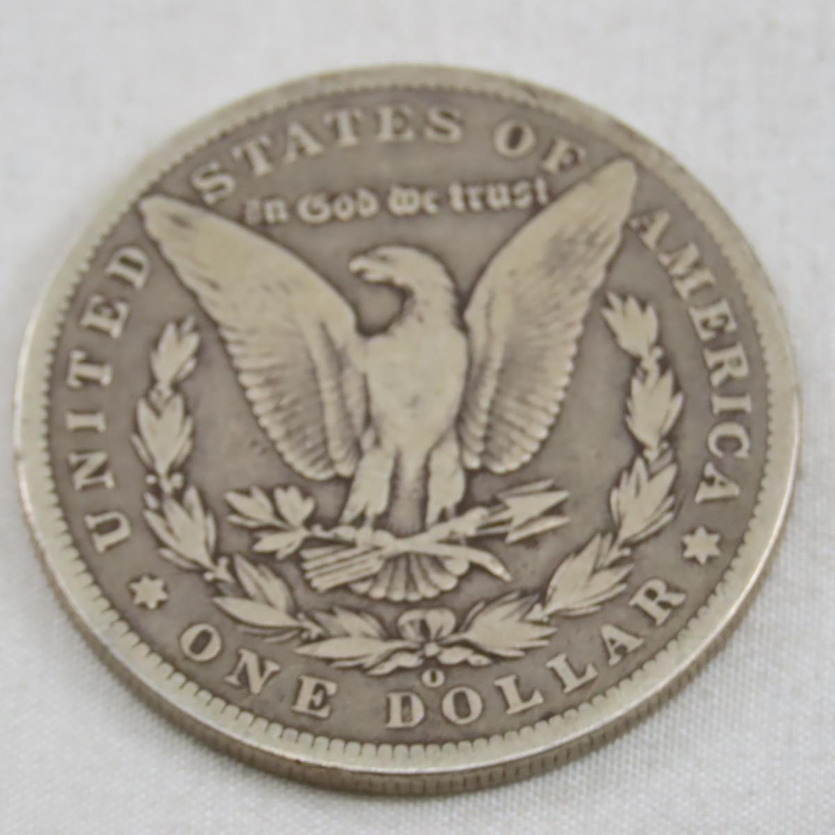 4 Morgan Silver Dollars 1879S, 1882, 1897O, 1900O
