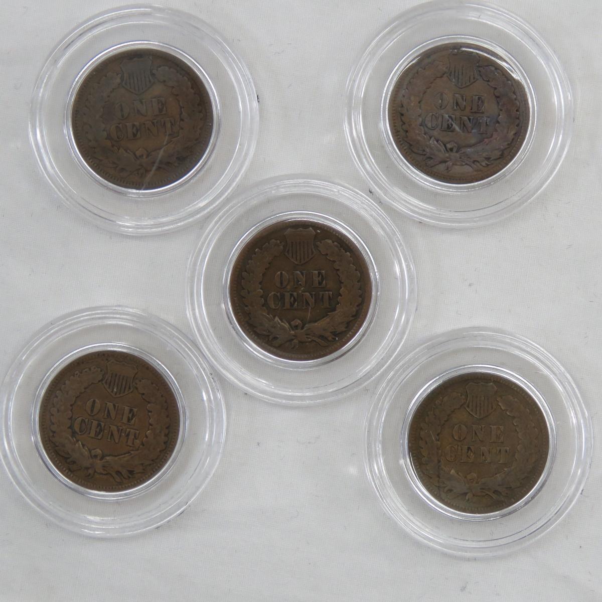 Indian Head Cent Collection 1880-1909