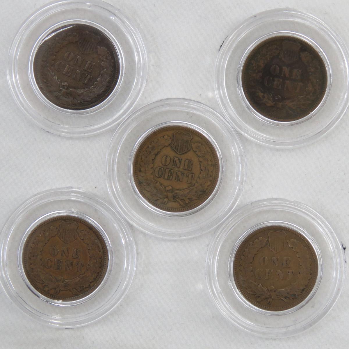 Indian Head Cent Collection 1880-1909