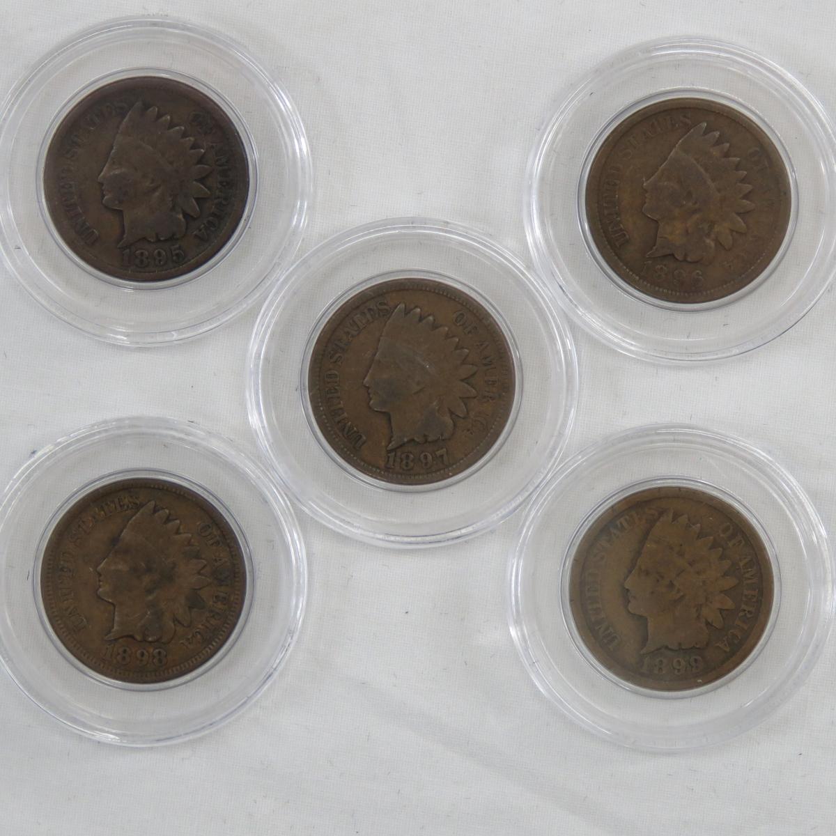 Indian Head Cent Collection 1880-1909