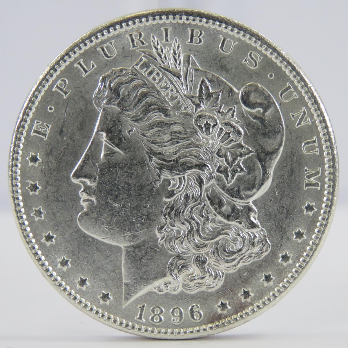 1896 Morgan Silver Dollar BU