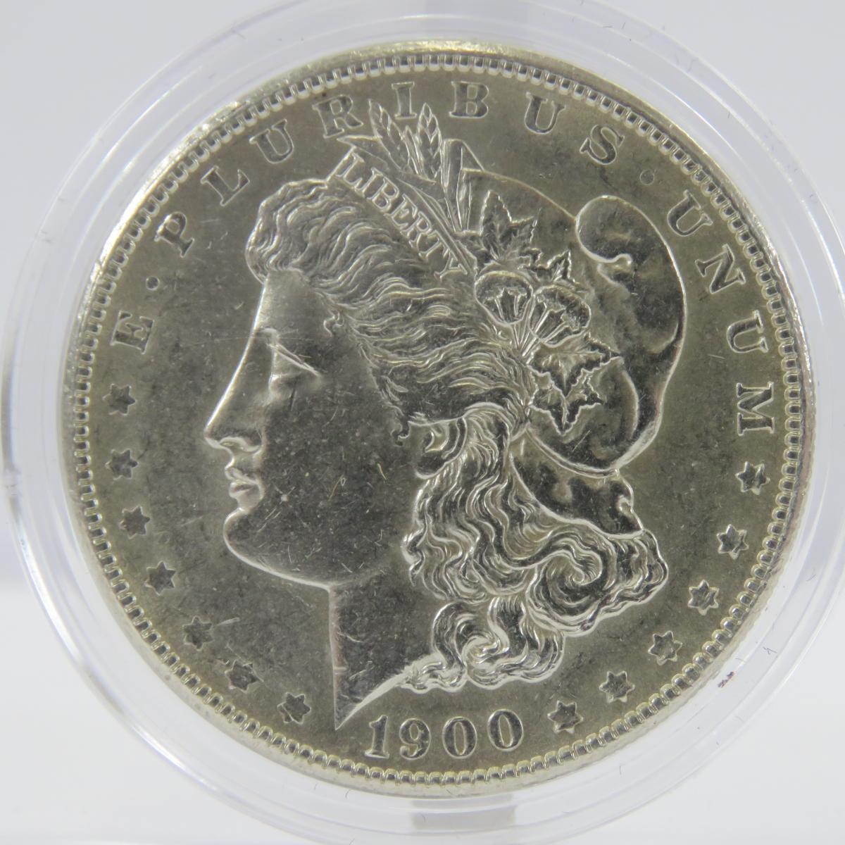 1900 Morgan Silver Dollar BU