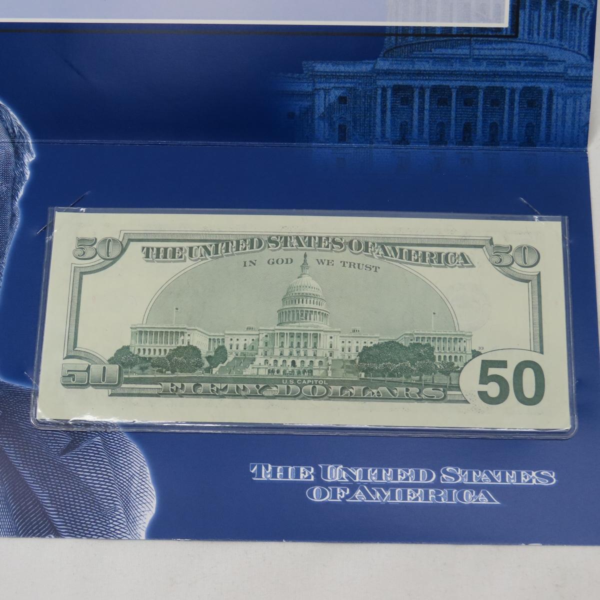 Series 2001 A $50 Richmond Single Star Note