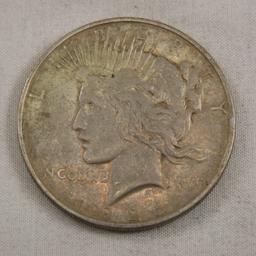 1924 & 1926 Dx2 Peace Silver Dollars