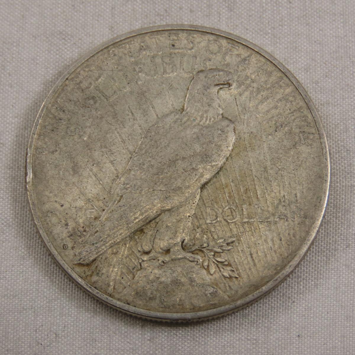1924 & 1926 Dx2 Peace Silver Dollars