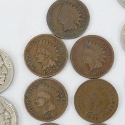 Buffalo Nickels, Indian Head Cents & Arrow heads