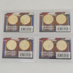 42 Presidential Dollars with proof & signature set