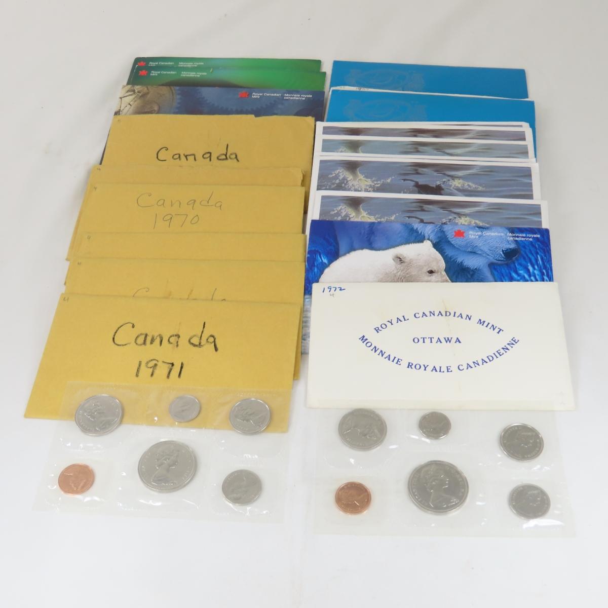 20 Canadian Mint Sets 1968-2000