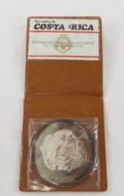 1970 Costa Rica 25 Colones Silver Proof