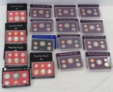 16 US Proof Sets 1979-1992