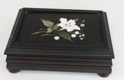 Antique Pietra Dura Wooden Box